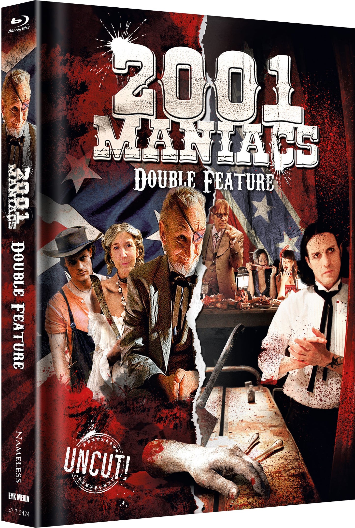 2001 MANIACS DOUBLE FEATURE MEDIABOOK