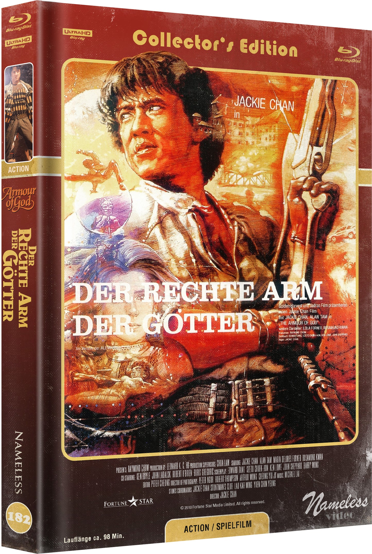 ARMOUR OF GOD - DER RECHTE ARM DER GÖTTER - MEDIABOOK - COVER C - 4K UHD/BD