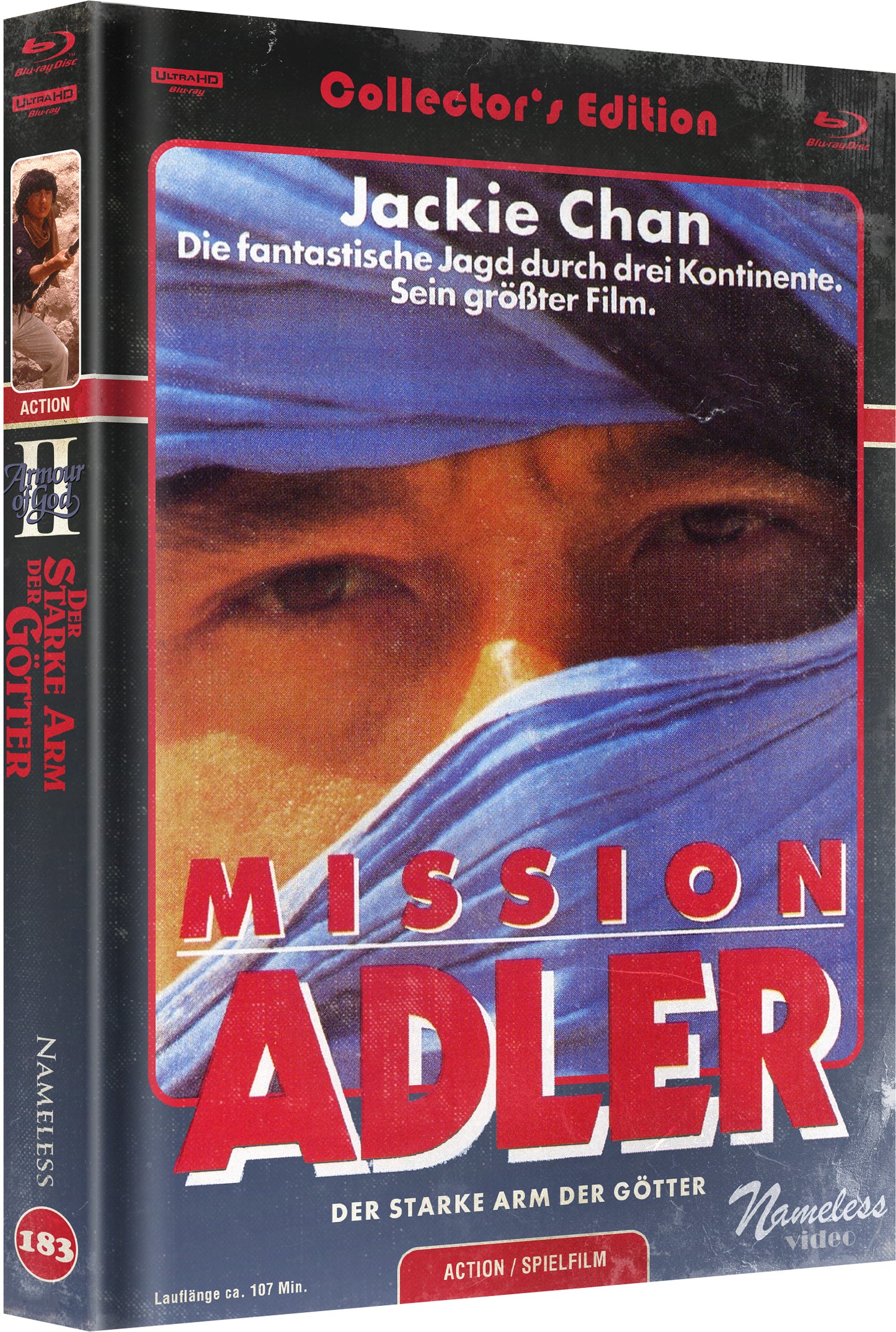 MISSION ADLER - DER STARKE ARM DER GÖTTER - MEDIABOOK - COVER C - 4K UHD/BD