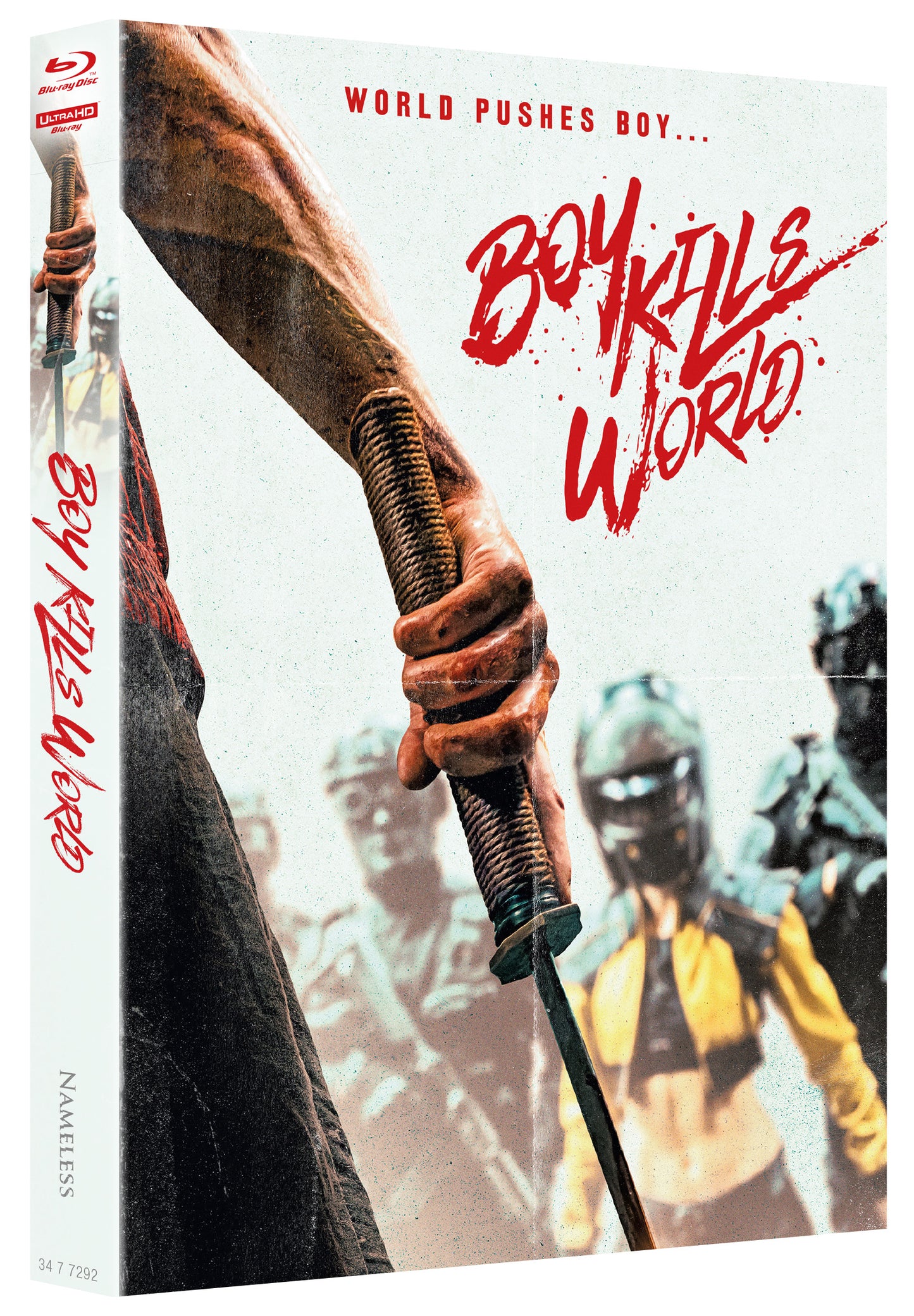 BOY KILLS WORLD - MEDIABOOK - COVER B - 4K-UHD/BD