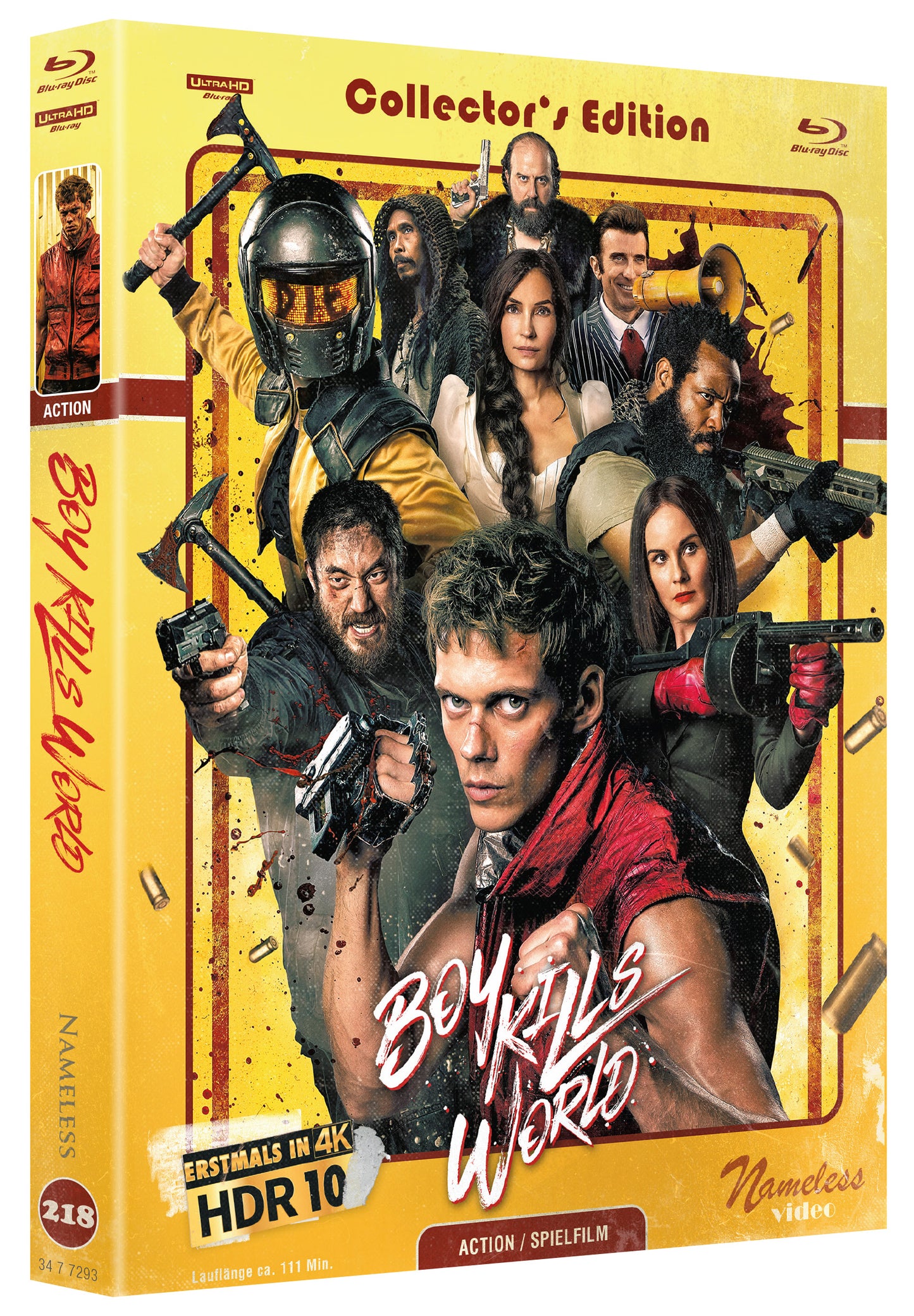 BOY KILLS WORLD - MEDIABOOK - COVER C - 4K-UHD/BD