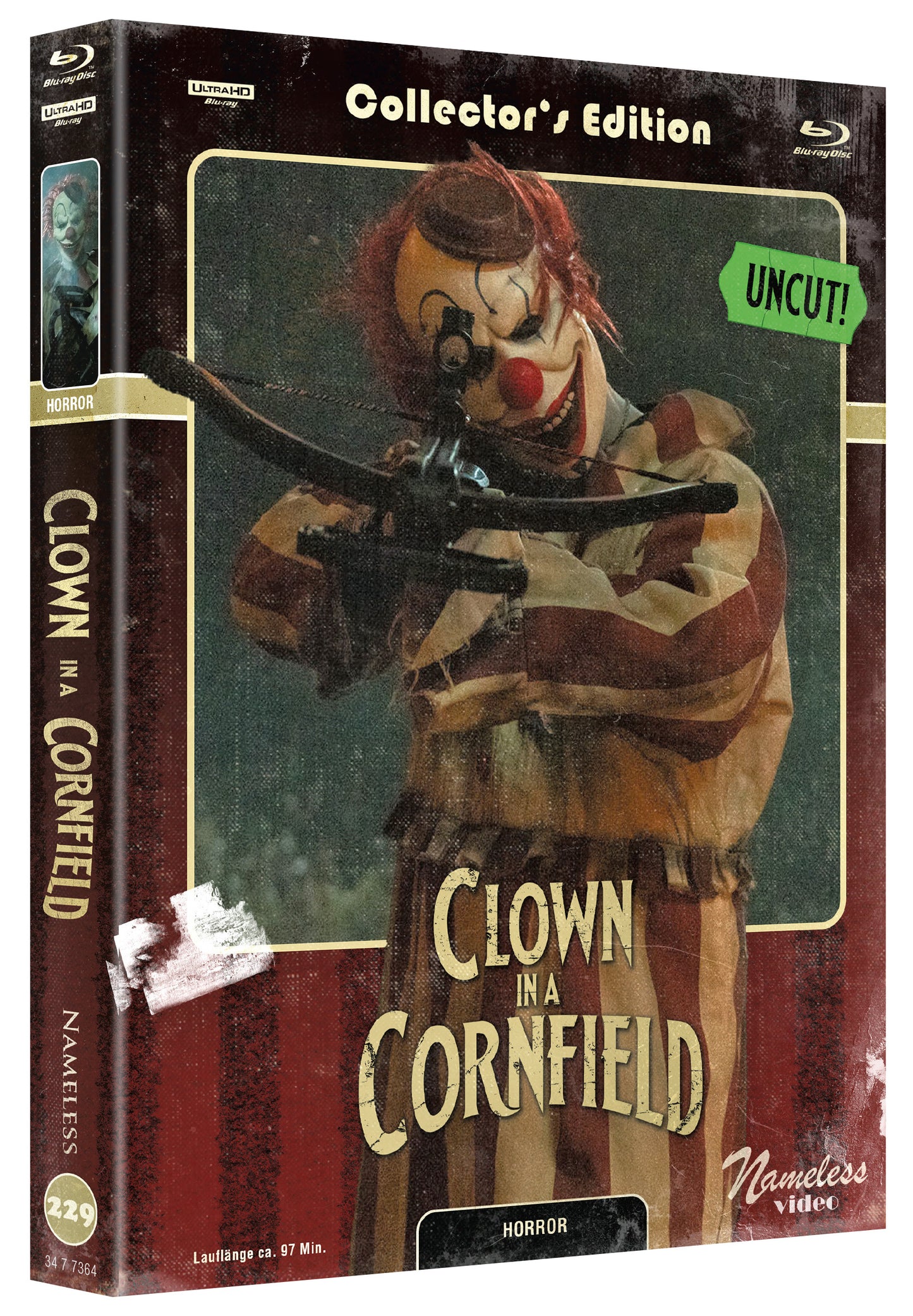 CLOWN IN A CORNFIELD - MEDIABOOK - COVER C