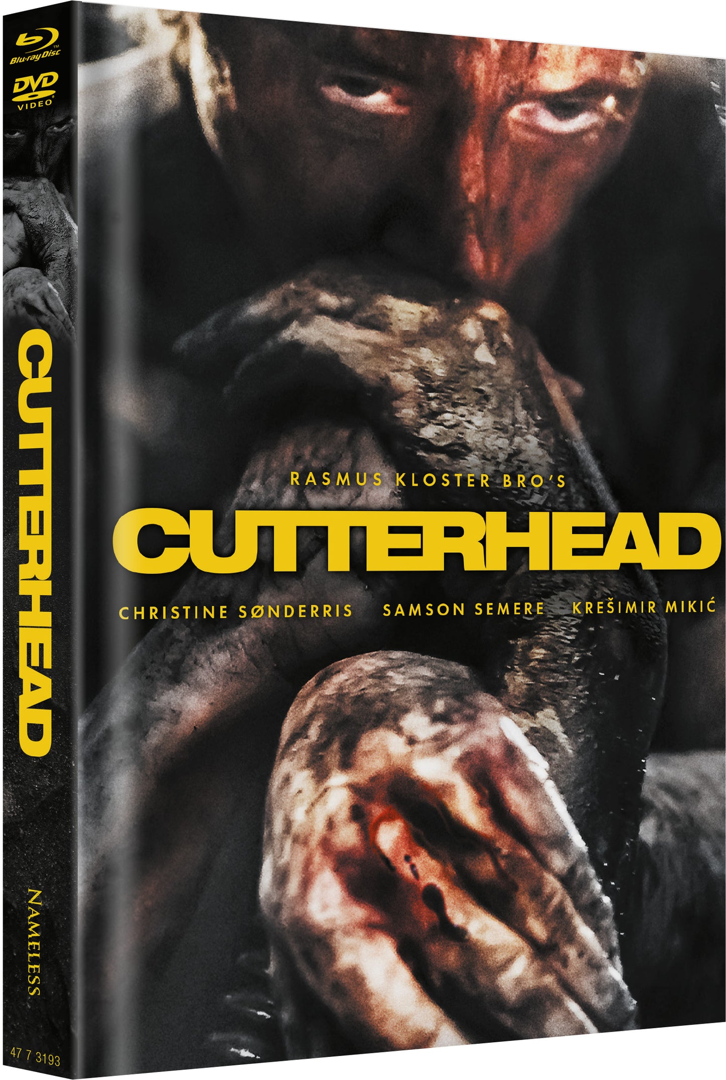 CUTTERHEAD - MEDIABOOK - COVER B - BD/DVD