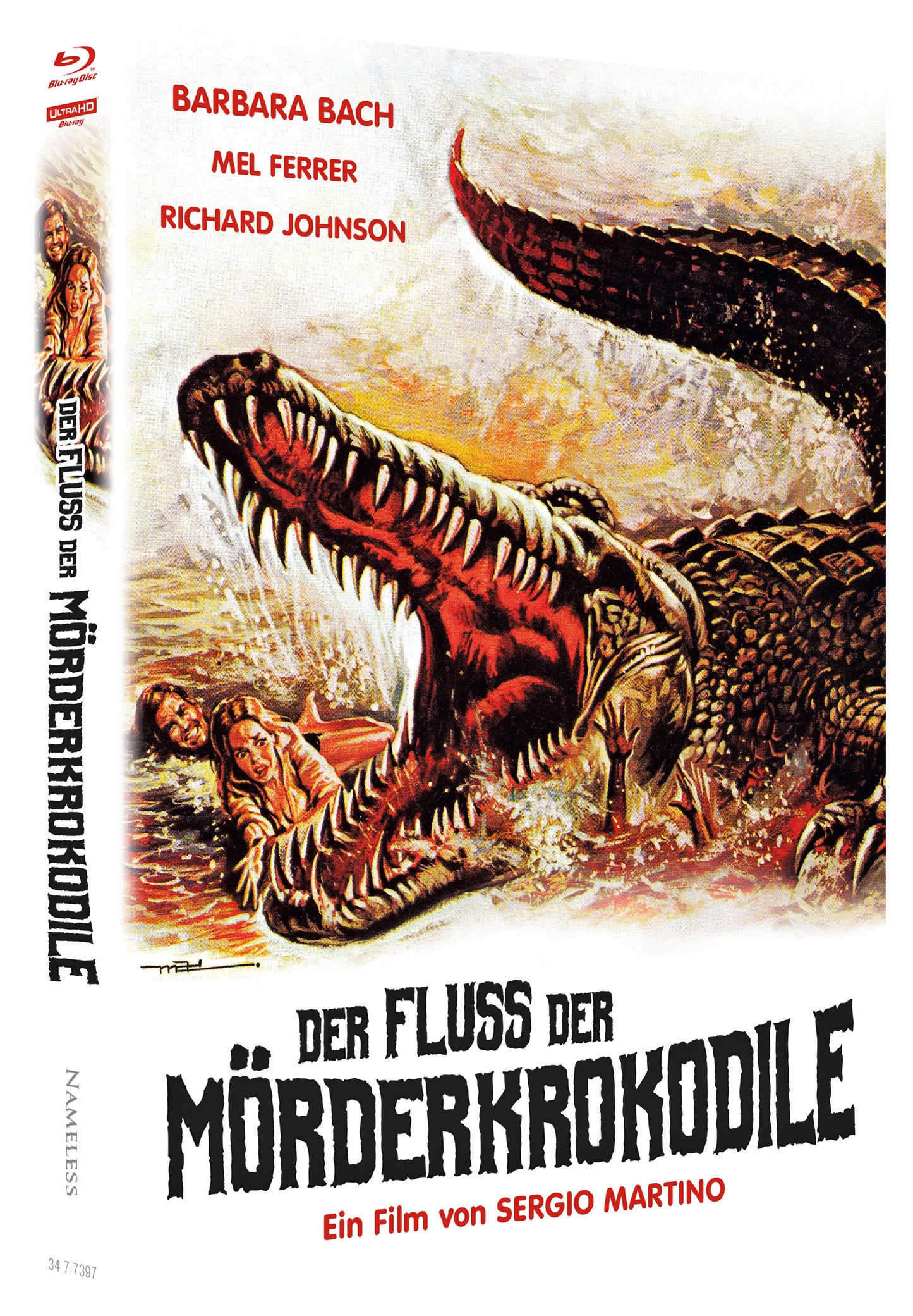 DER FLUSS DER MÖRDERKROKODILE - MEDIABOOK - COVER B - 4K-UHD/BD - UNCUT