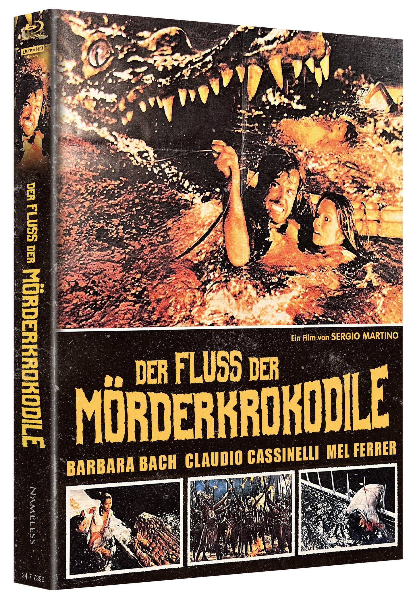 DER FLUSS DER MÖRDERKROKODILE - MEDIABOOK - COVER D - 4K-UHD/BD - UNCUT