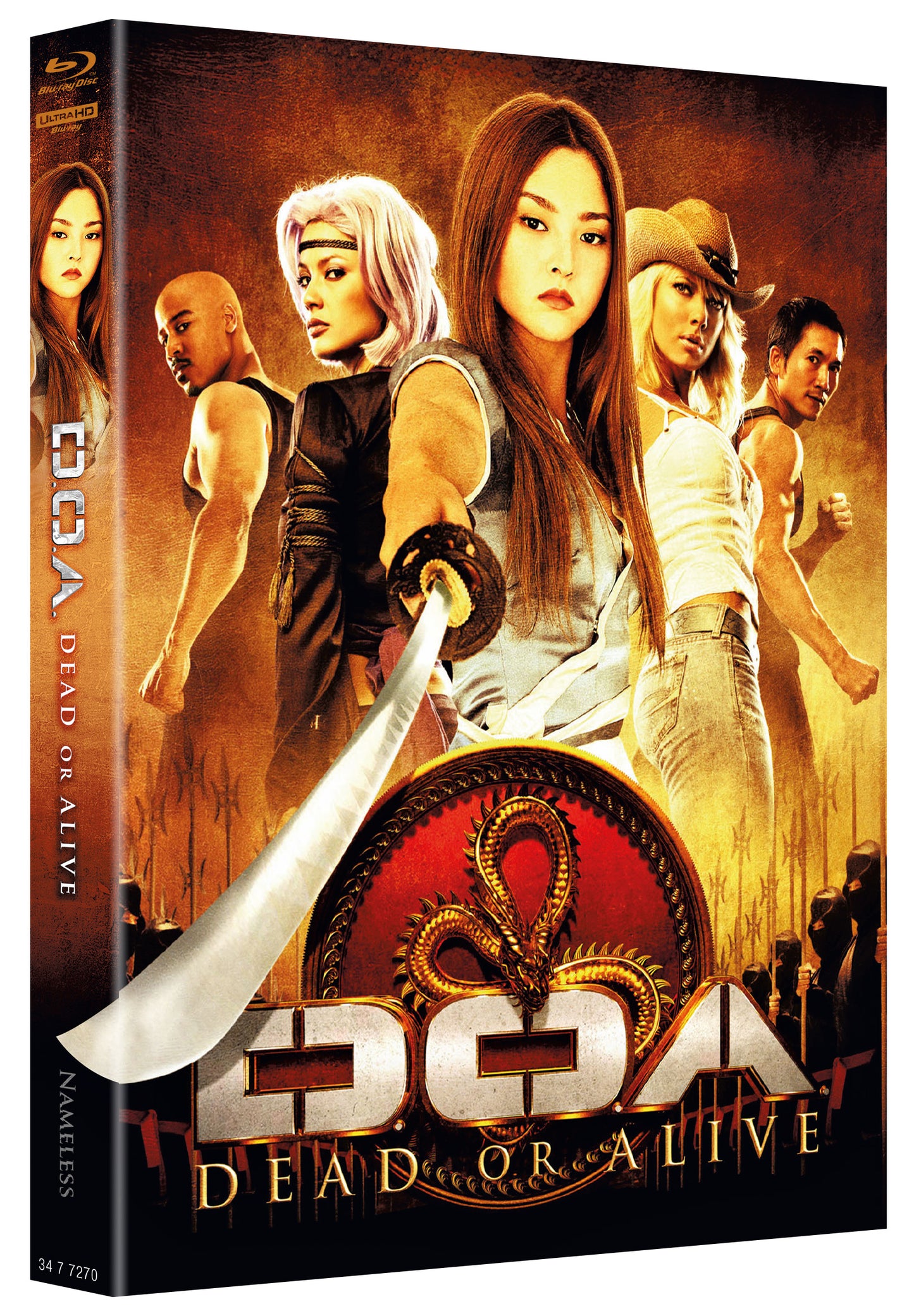 D.O.A - DEAD or ALIVE - MEDIABOOK - COVER B - 4K-UHD/BD