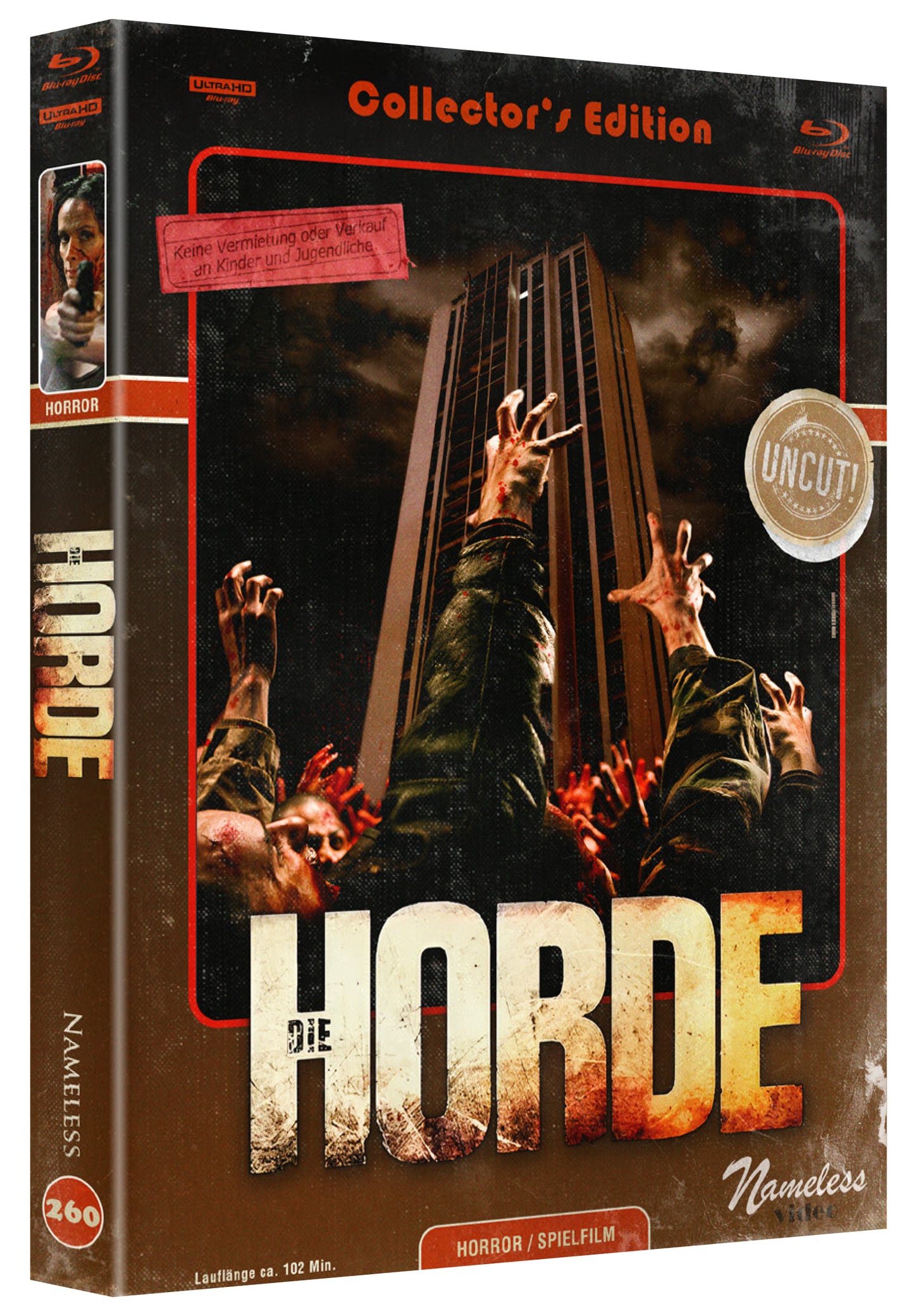 DIE HORDE - MEDIABOOK - COVER C - 4K-UHD/BD