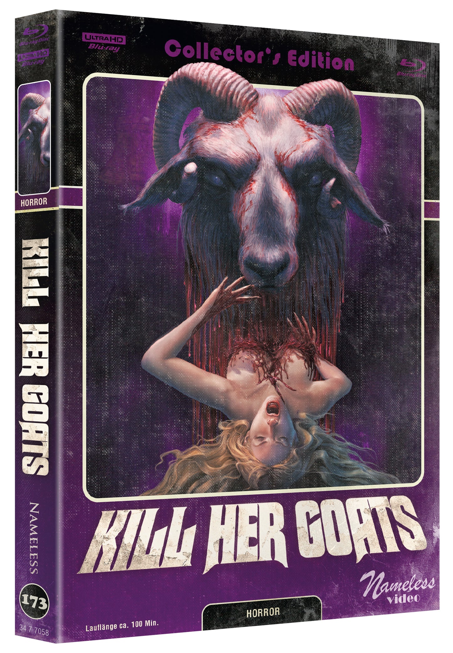 KILL HER GOATS - MEDIABOOK - COVER C RETRO - UHD/BD