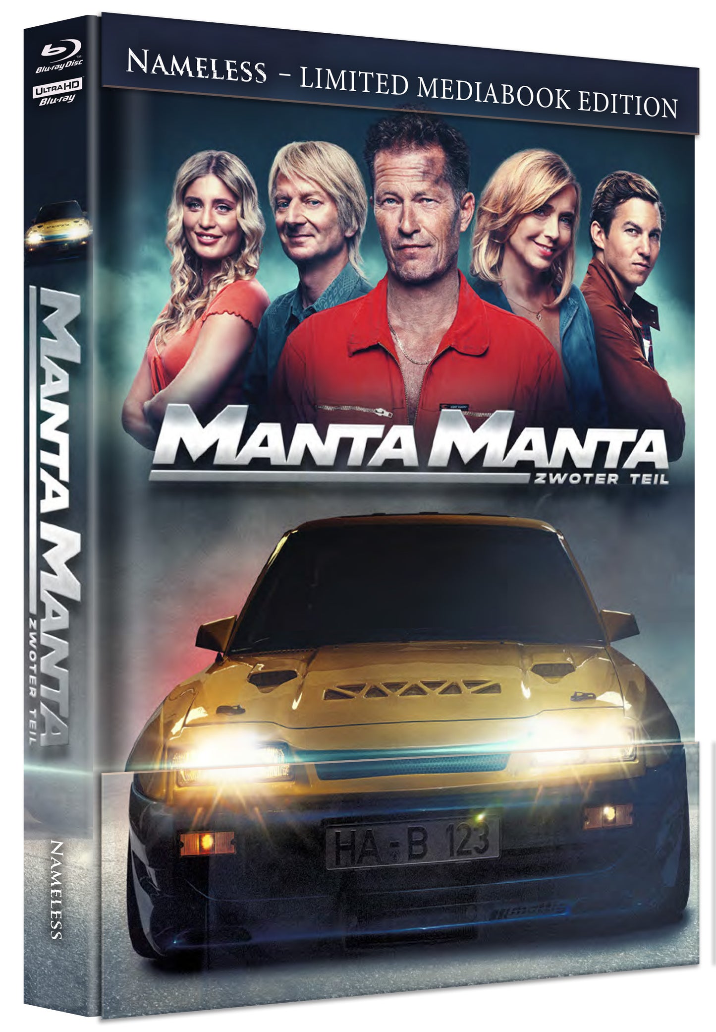 MANTA MANTA ZWOTER TEIL - MEDIABOOK - COVER A - UHD/BD