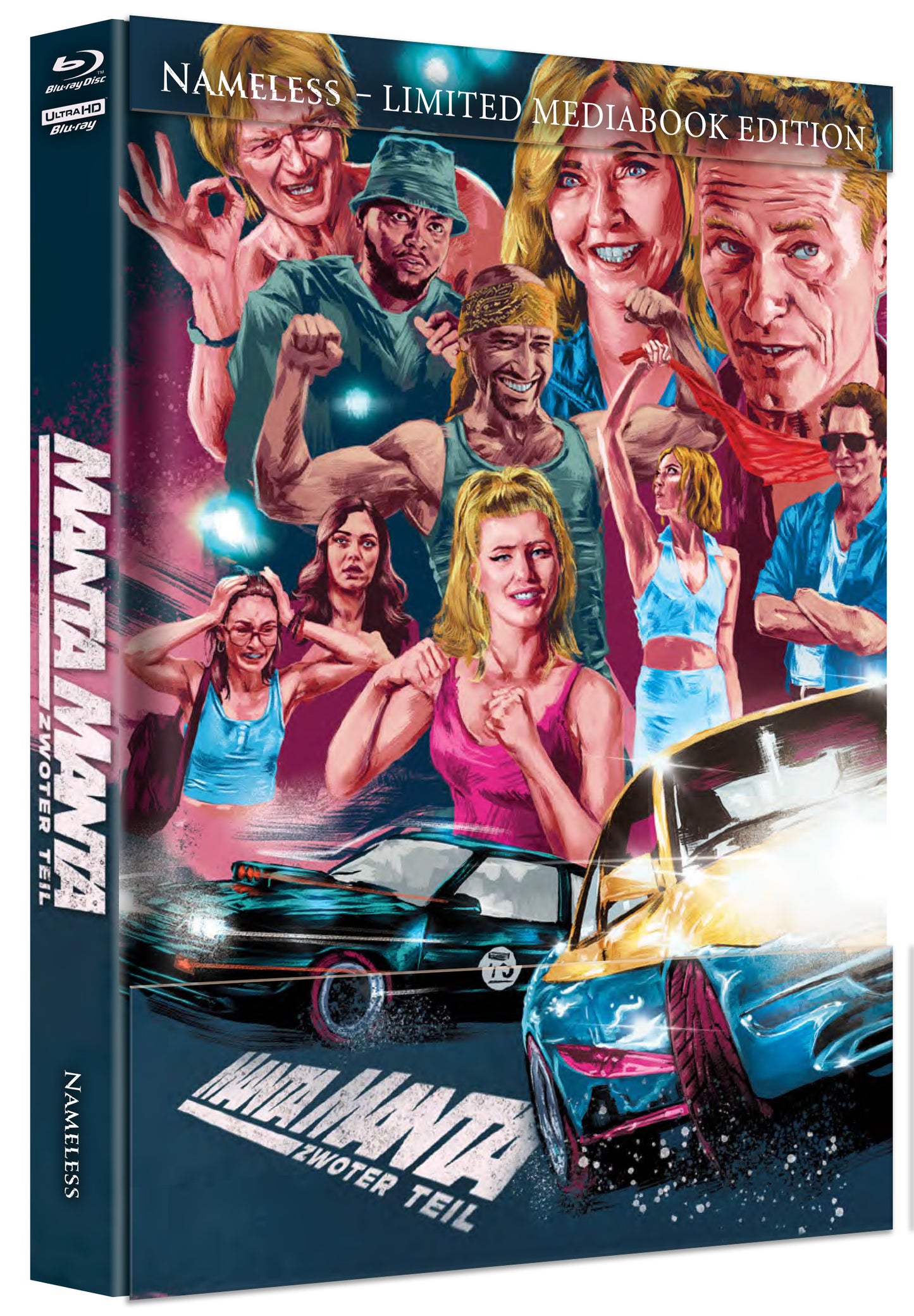 MANTA MANTA ZWOTER TEIL - MEDIABOOK - COVER B - UHD/BD