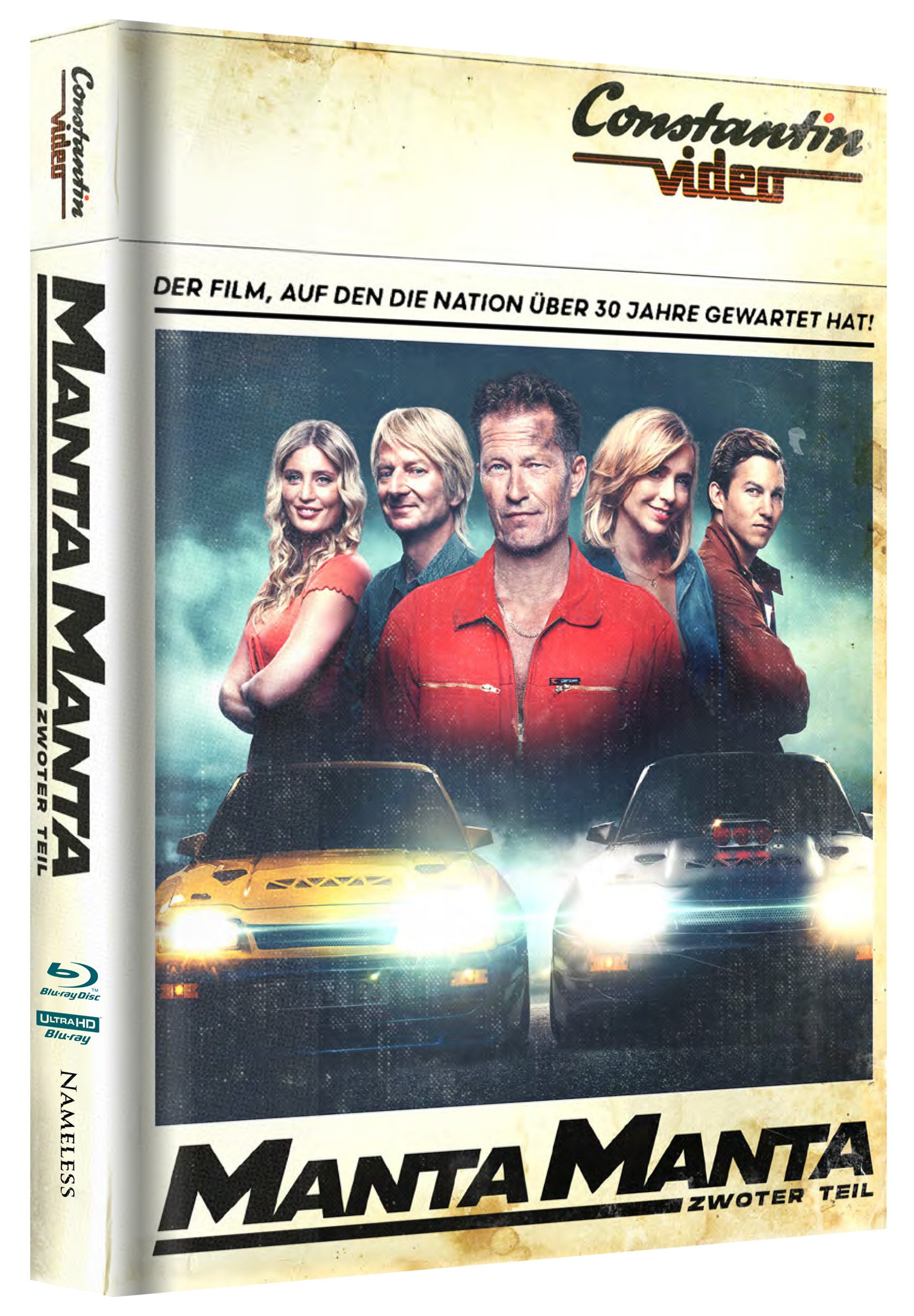 MANTA MANTA 1&2 SCHUBER EDITION - 2 MEDIABOOKS - COVER D - UHD/BD