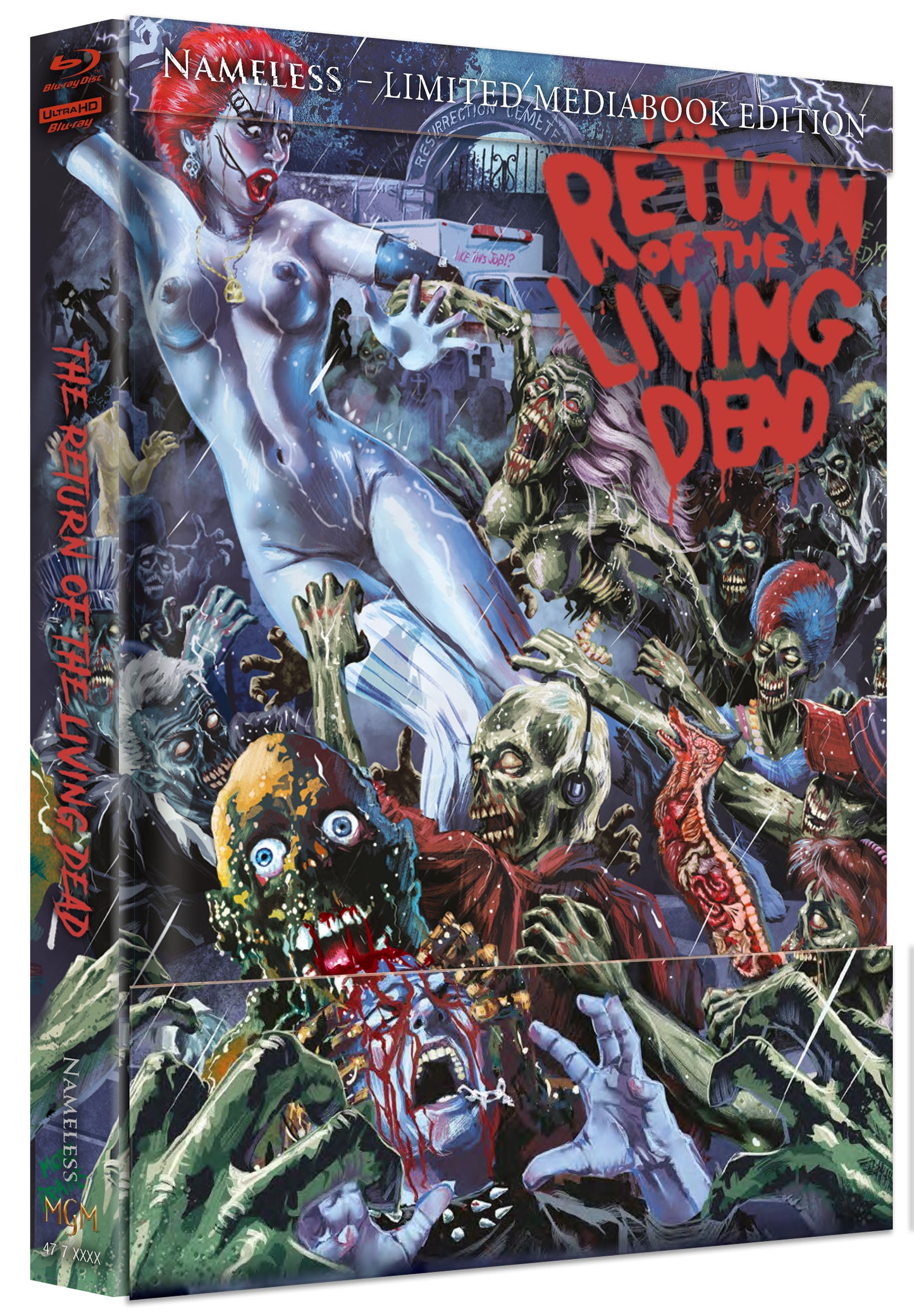 RETURN OF THE LIVING DEAD - MEDIABOOK BD/4K-UHD - COVER B