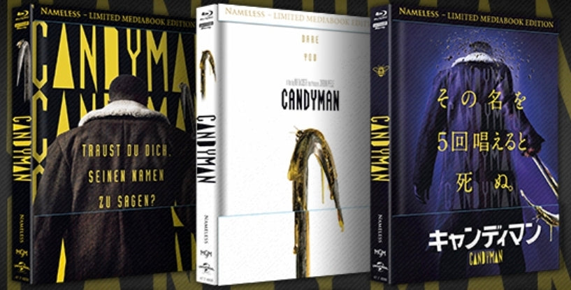 FULLSET - CANDYMAN - MEDIABOOK BD/4K-UHD - COVER A, B UND C