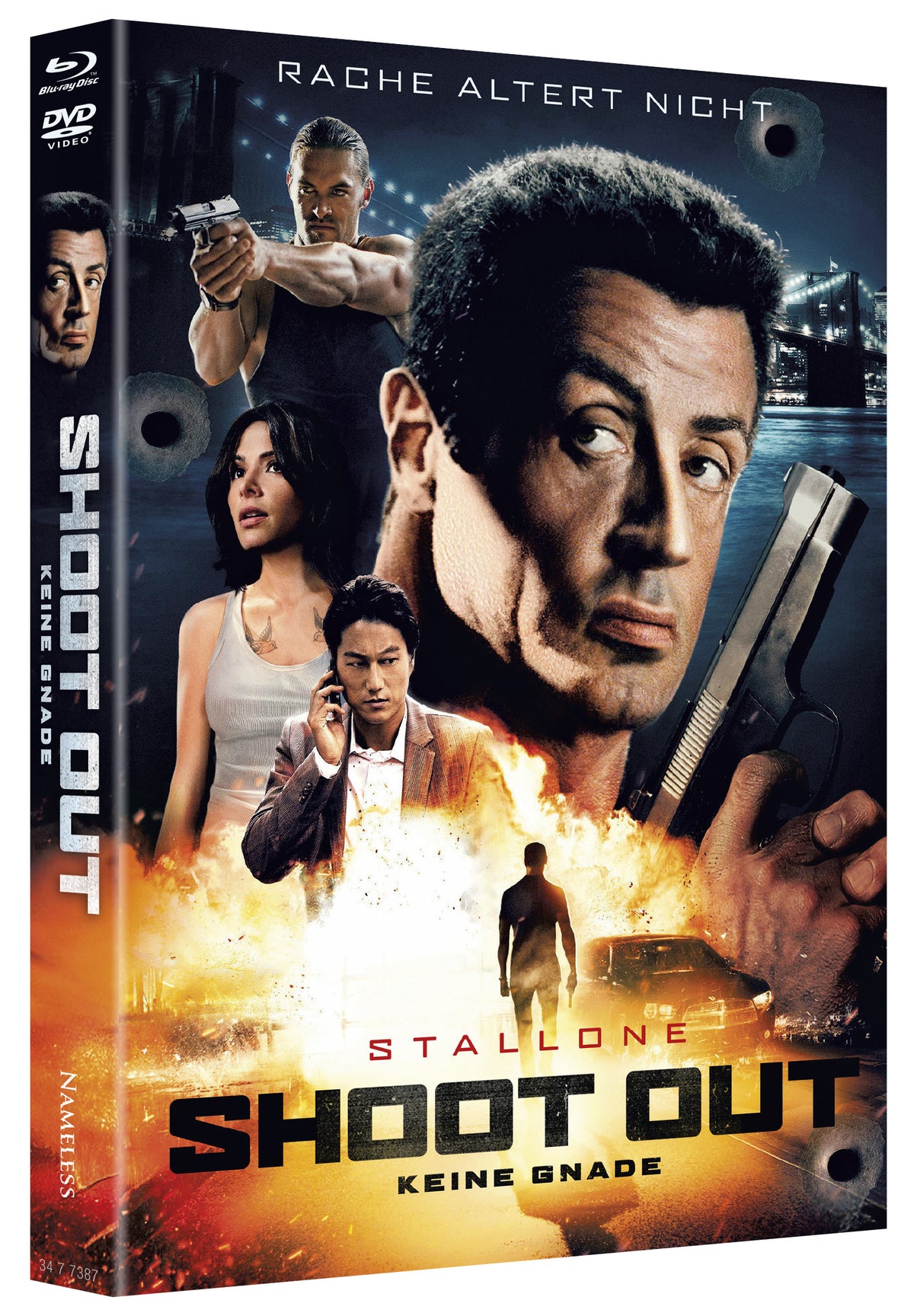 SHOOTOUT - KEINE GNADE - MEDIABOOK - COVER B - BD/DVD