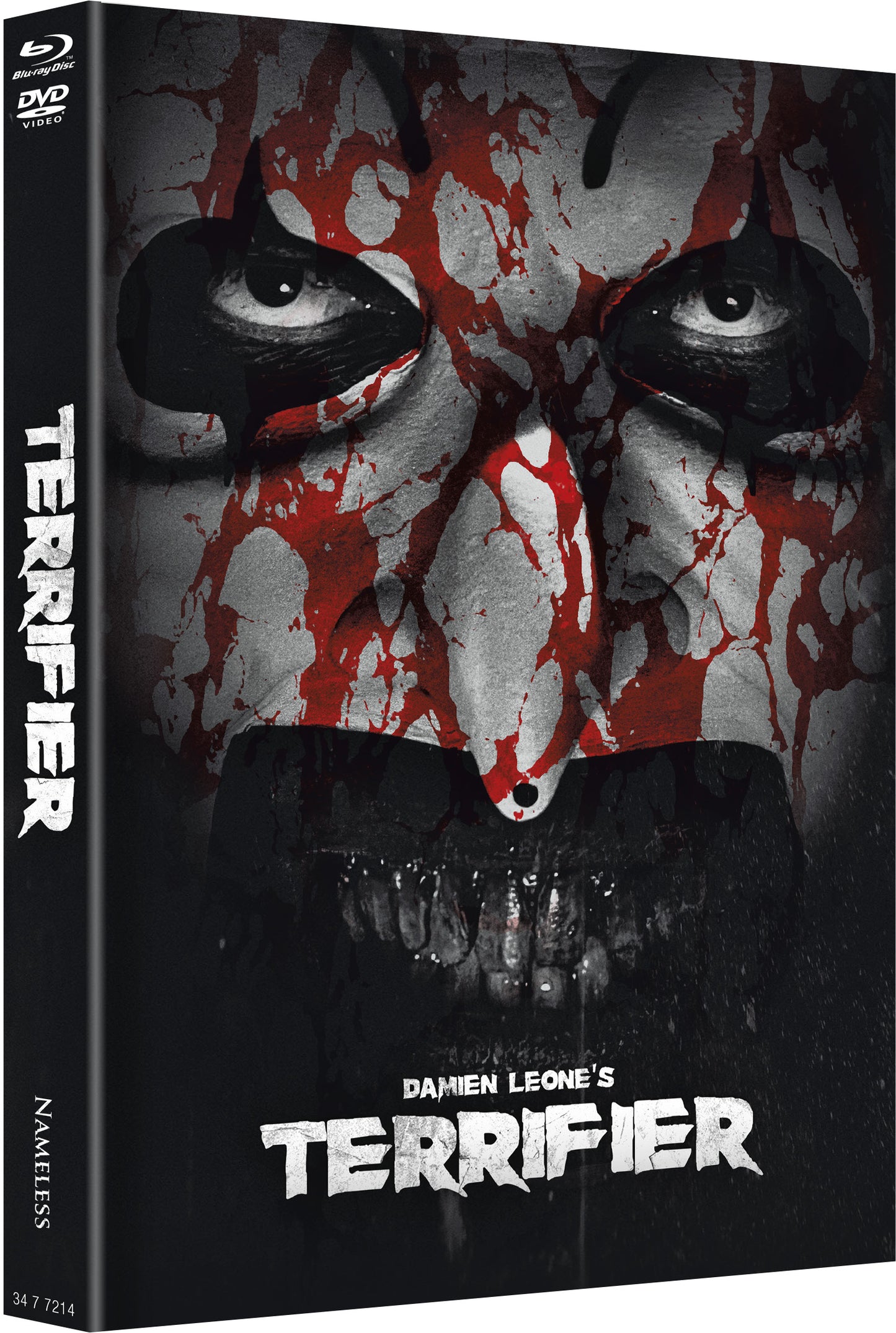 TERRIFIER 1-3 SCHUBER EDITION - 3 MEDIABOOKS - UHD/BD/DVD