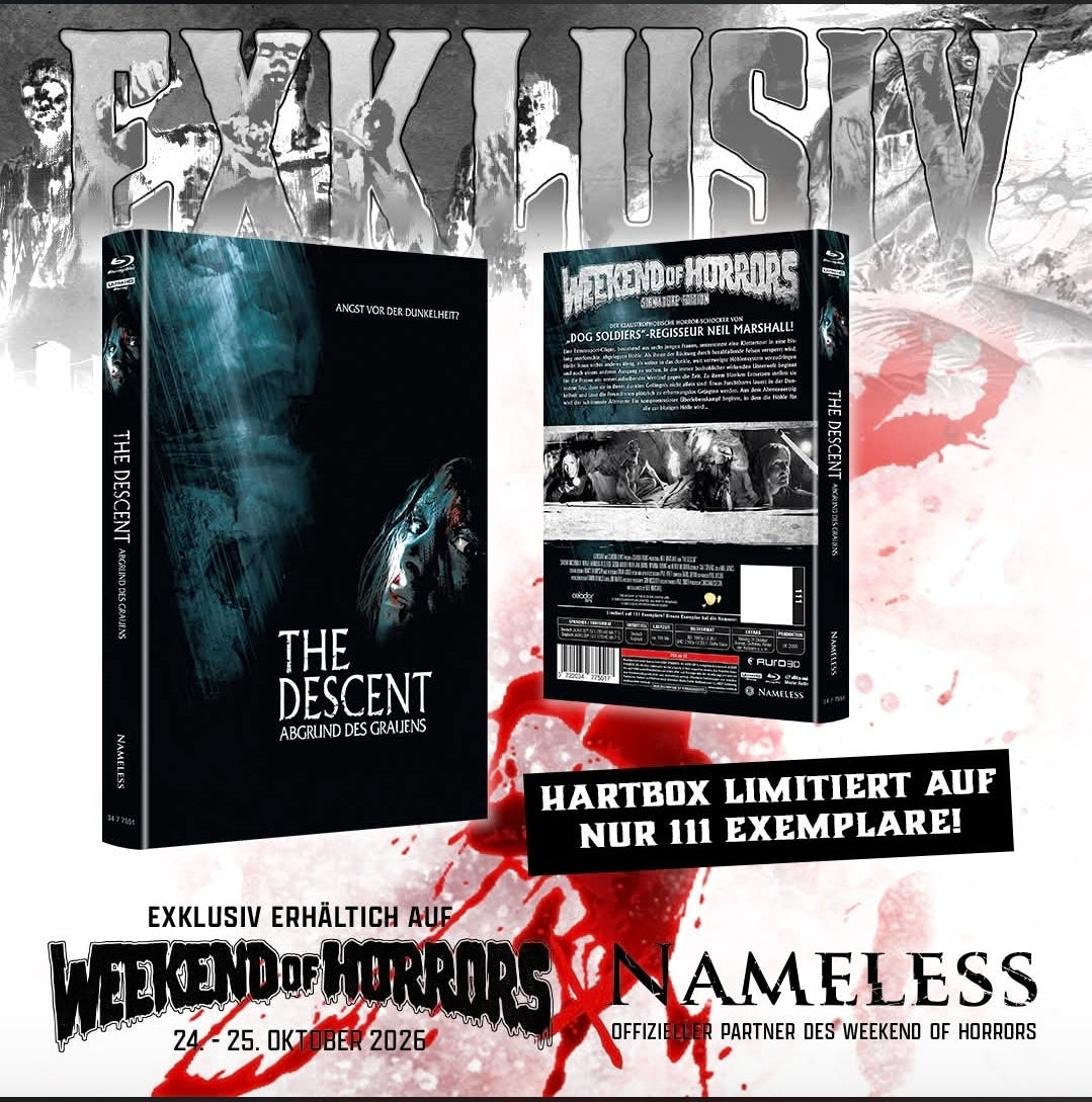 THE DESCENT - HARTBOX - WEEKEND OF HORROR EDITION - 4K-UHD/BD