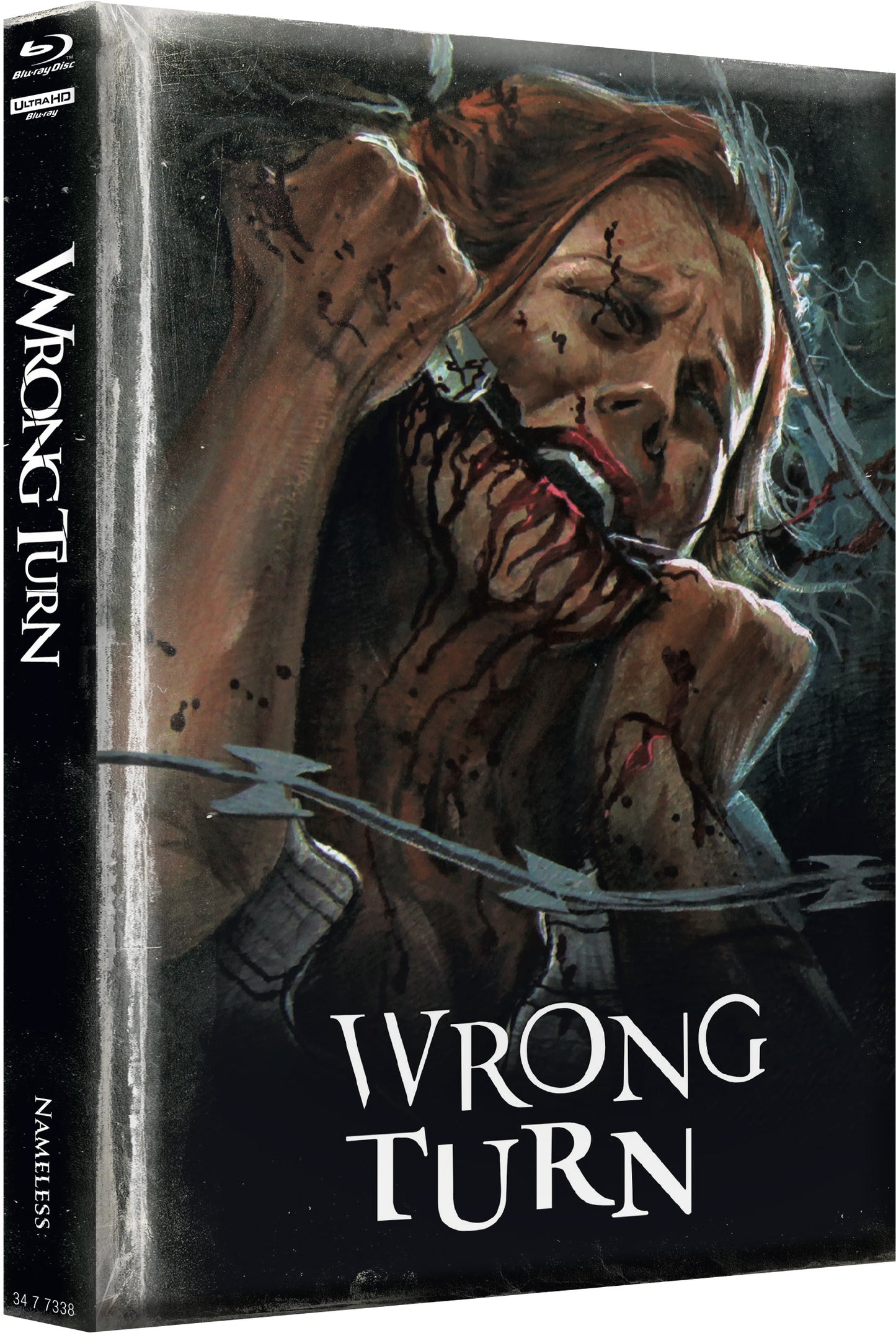 WRONG TURN - MEDIABOOK - COVER B - WATTIERT - BD/4K-UHD