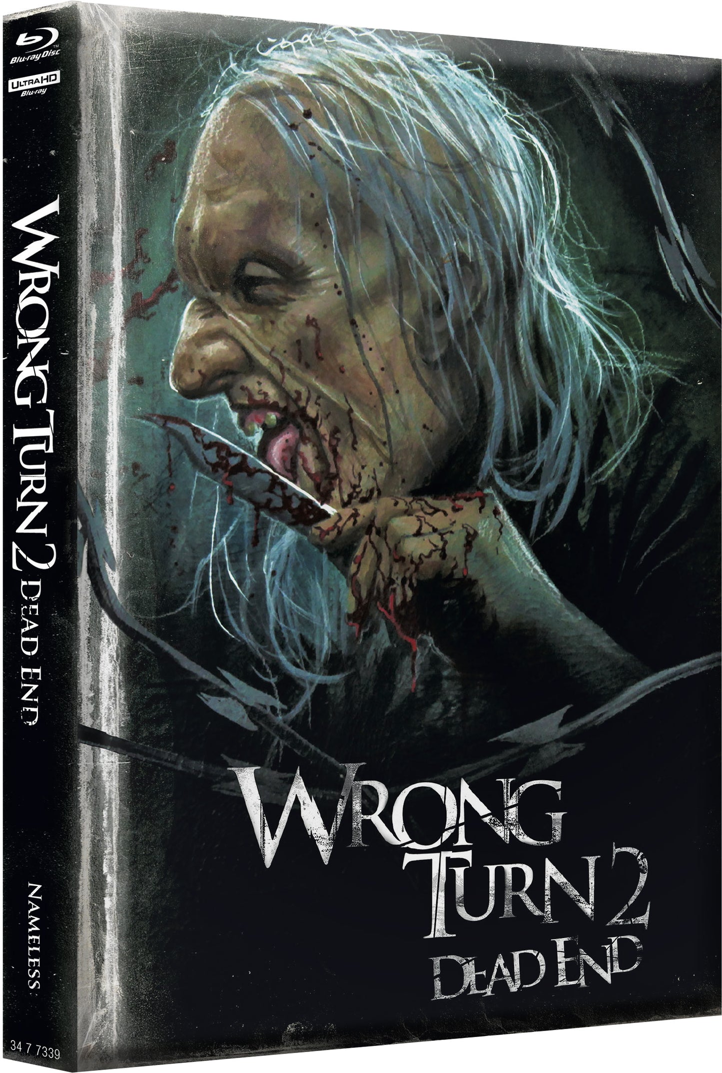 WRONG TURN 2 - MEDIABOOK - COVER B - WATTIERT - BD/4K-UHD