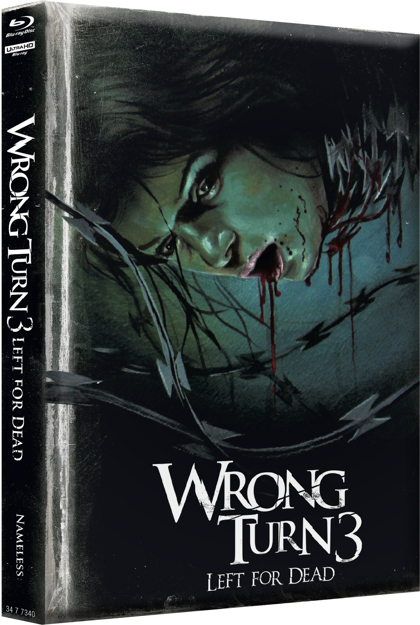 WRONG TURN 3 - MEDIABOOK - COVER B - WATTIERT - BD/4K-UHD