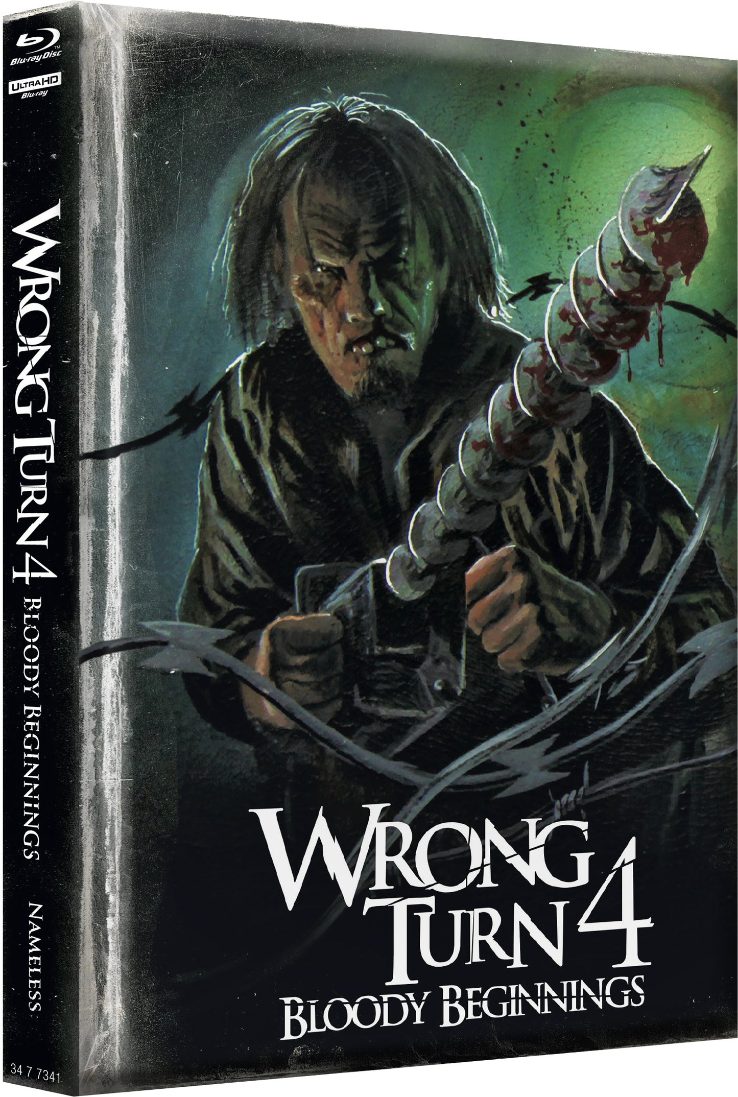 WRONG TURN 4 - MEDIABOOK - COVER B - WATTIERT - BD/4K-UHD