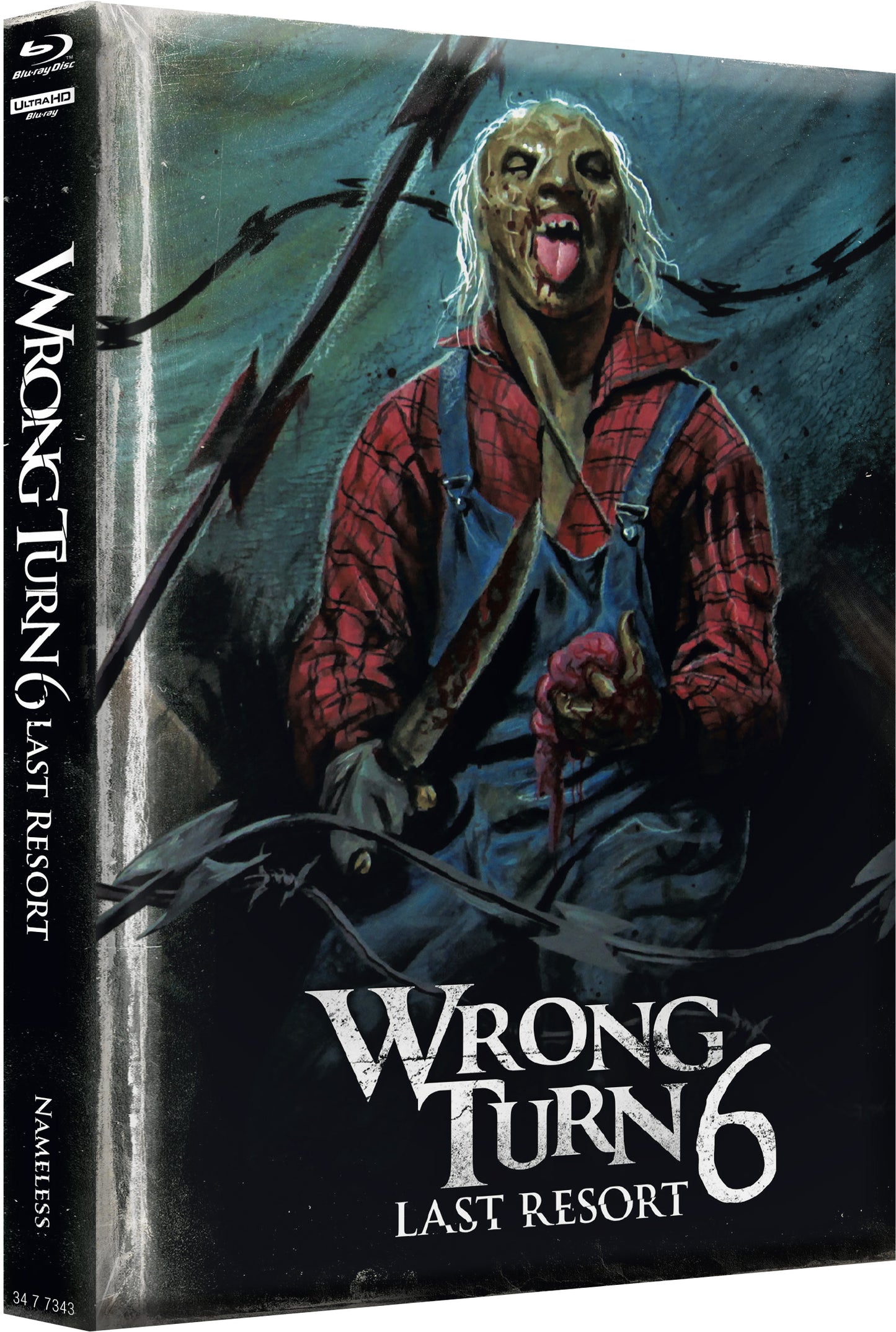 WRONG TURN 6 - MEDIABOOK - COVER B - WATTIERT - BD/4K-UHD