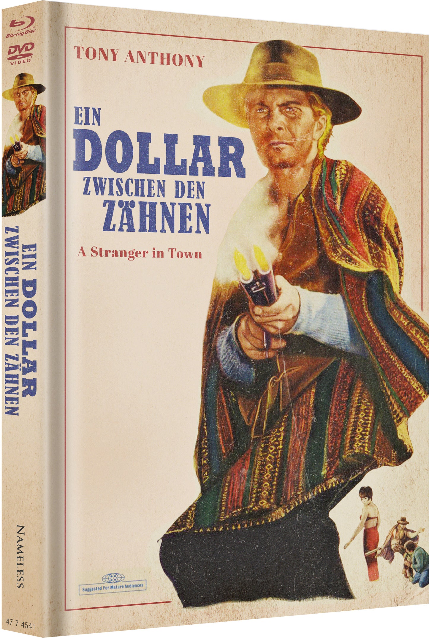 EIN DOLLAR ZWISCHEN DEN ZÄHNEN - MEDIABOOK - COVER B