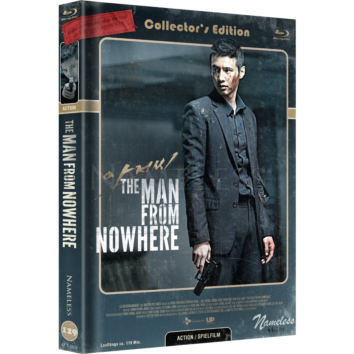 THE MAN FROM NOWHERE - COVER C - RETRO