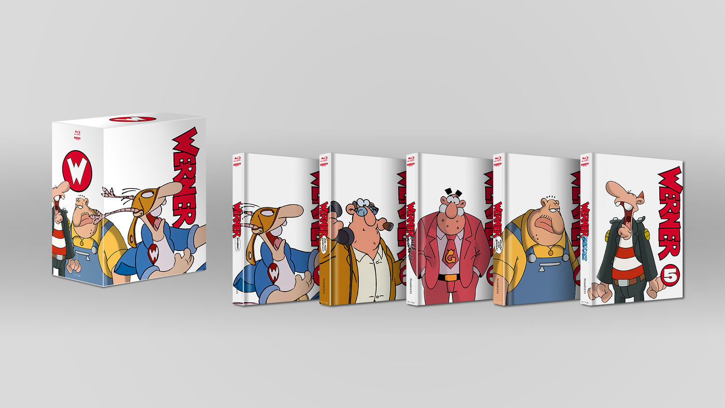 WERNER 1-5 SCHUBER EDITION 5 MEDIABOOKS - COVER B