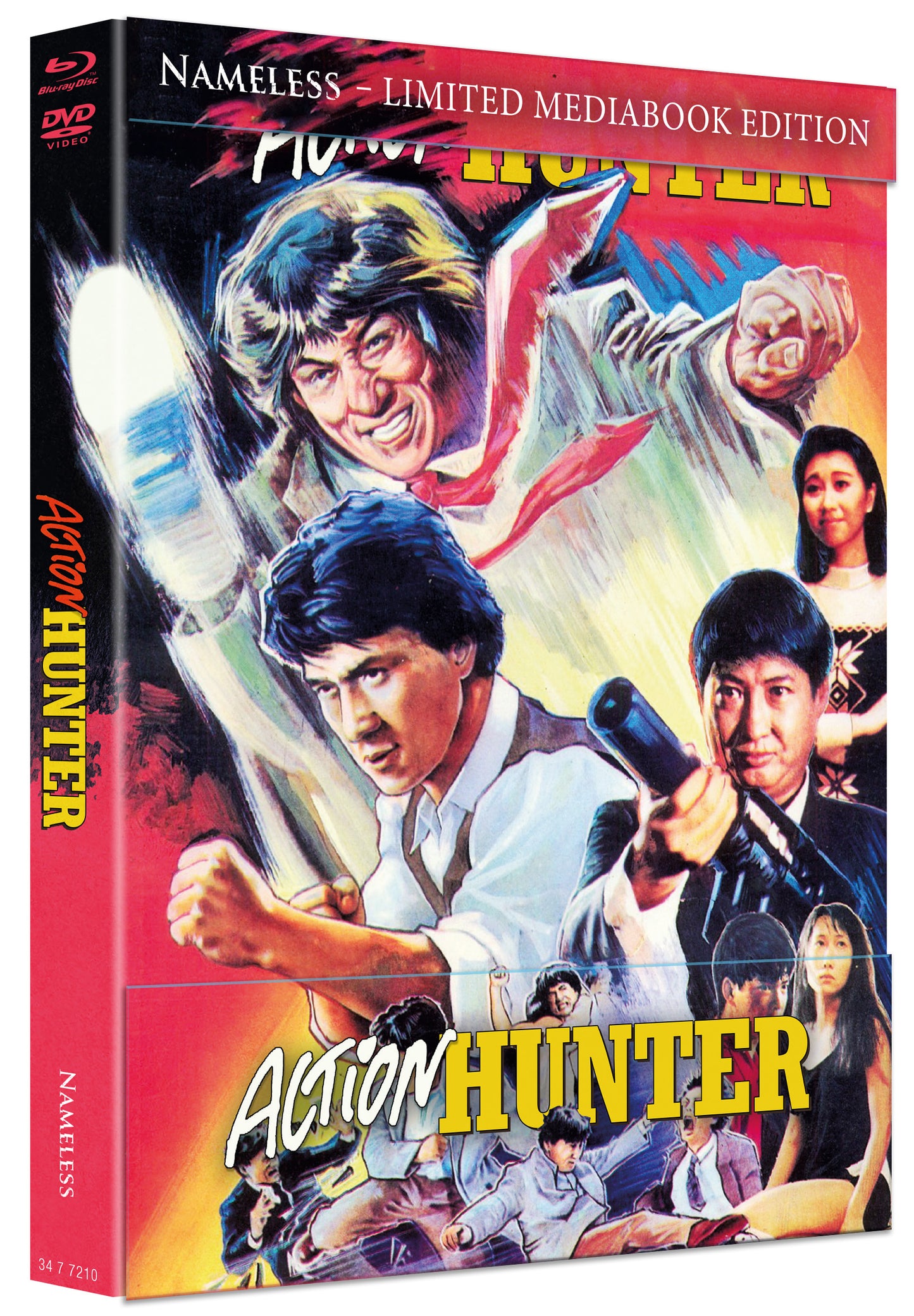ACTION HUNTER - MEDIABOOK - COVER B - BD/4K-UHD