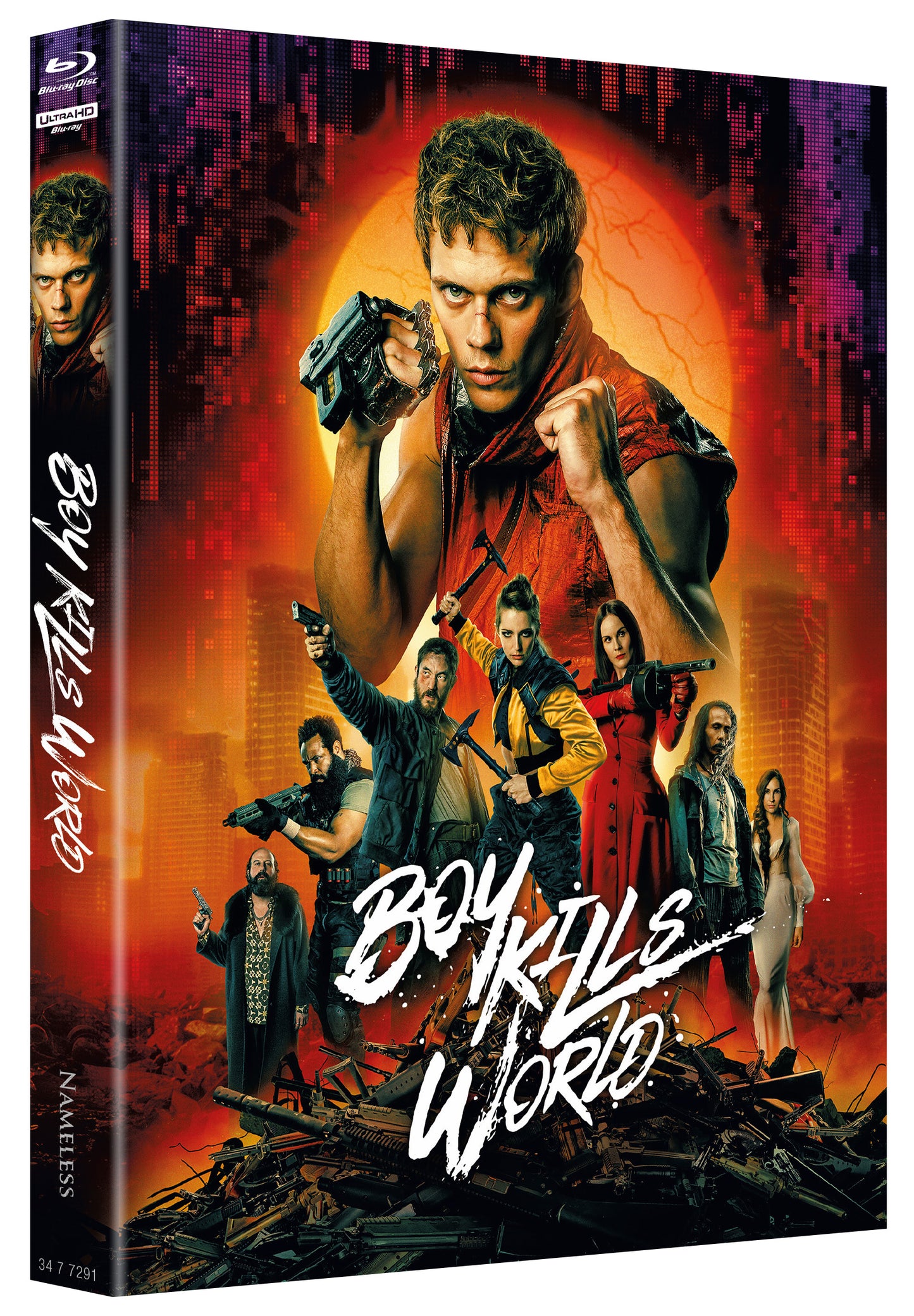 BOY KILLS WORLD - MEDIABOOK - COVER A - 4K-UHD/BD