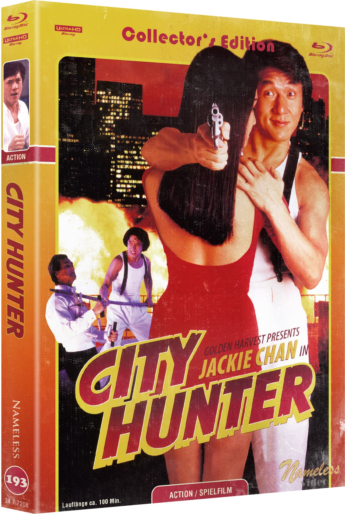 CITY HUNTER - MEDIABOOK - COVER C - 4K-UHD