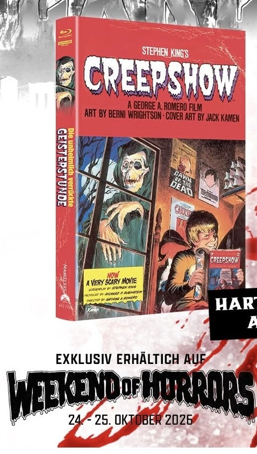 CREEPSHOW - HARTBOX - WEEKEND OF HORROR EDITION - 4K-UHD/BD