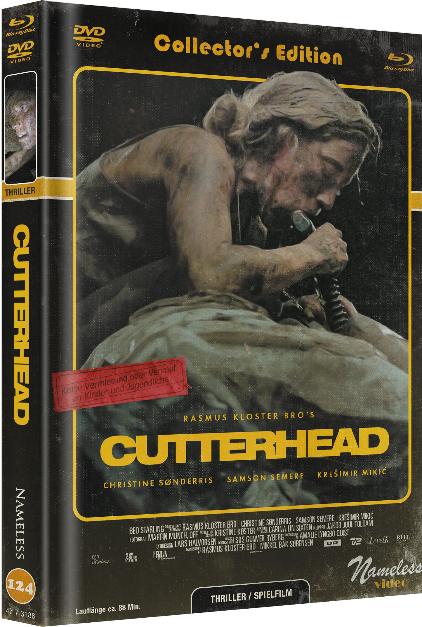 CUTTERHEAD - MEDIABOOK - COVER C - BD/DVD