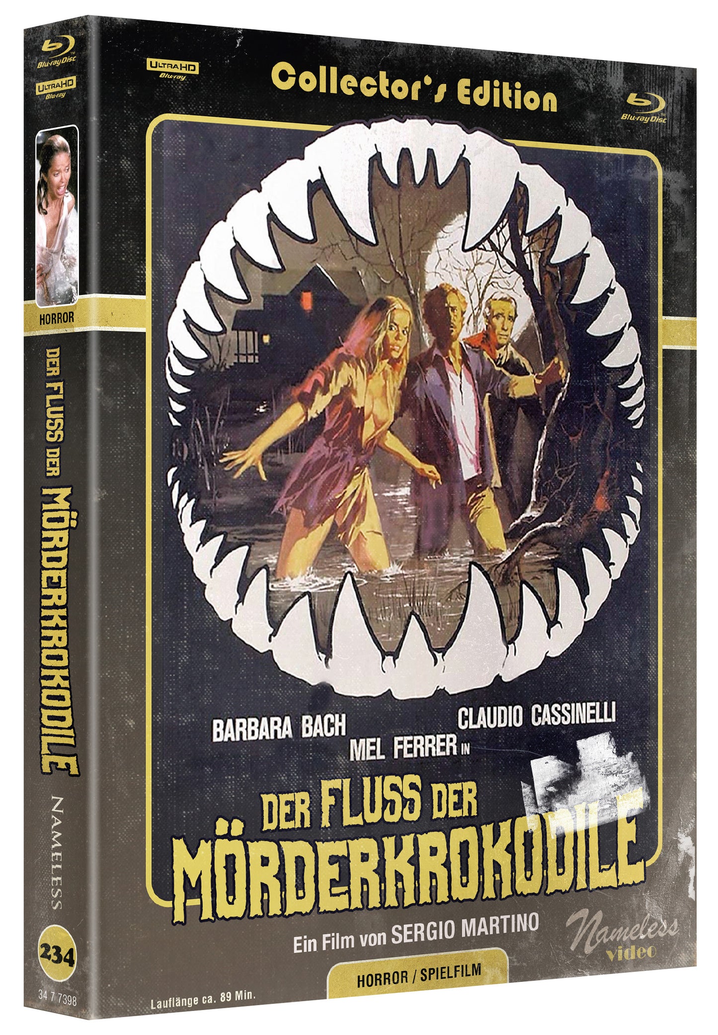 DER FLUSS DER MÖRDERKROKODILE - MEDIABOOK - COVER C - 4K-UHD/BD - UNCUT