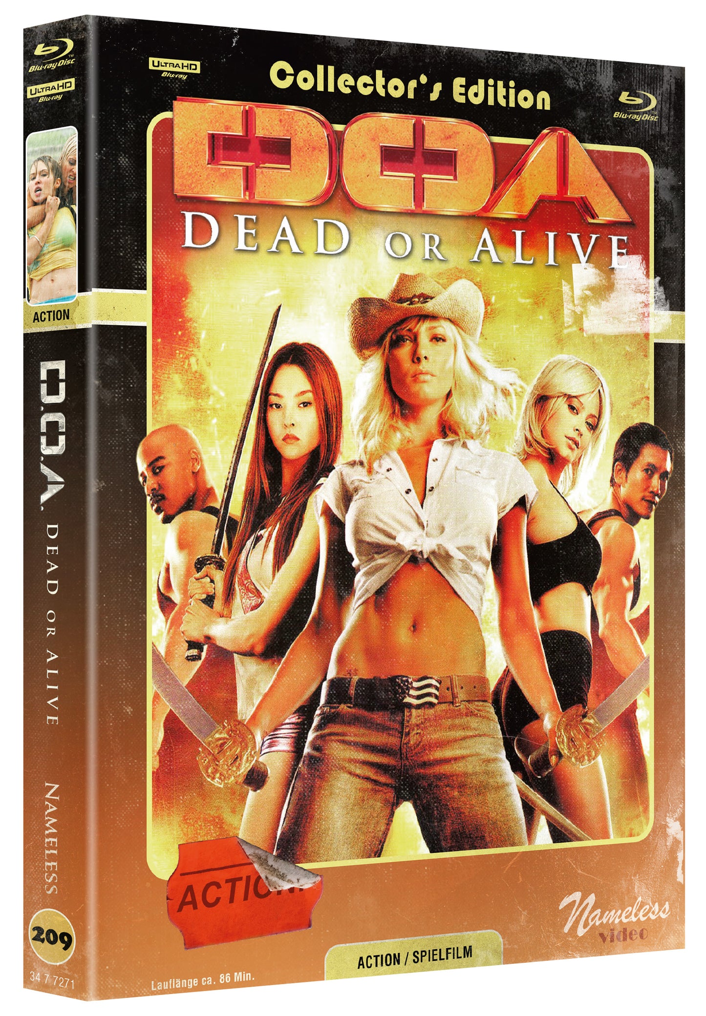 D.O.A - DEAD or ALIVE - MEDIABOOK - COVER C - 4K-UHD/BD