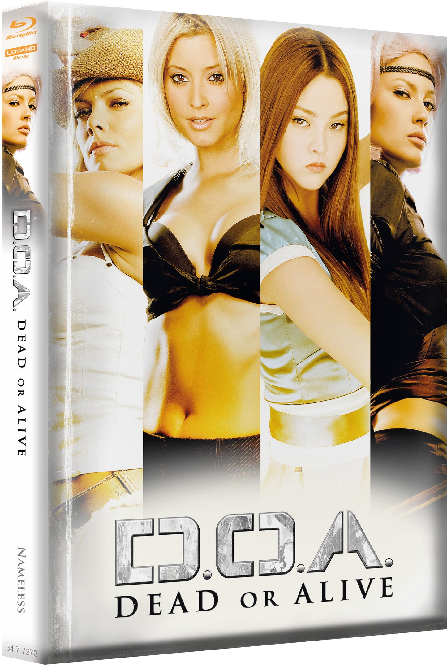 D.O.A - DEAD or ALIVE - MEDIABOOK - COVER D - WATTIERT - 4K-UHD/BD