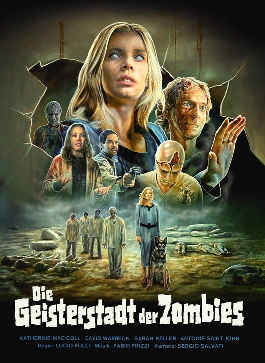 DIE GEISTERSTADT DER ZOMBIES - MEDIABOOK - COVER D - UHD/BD/CD