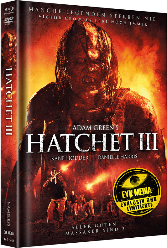 HATCHET 3 MEDIABOOK COVER A