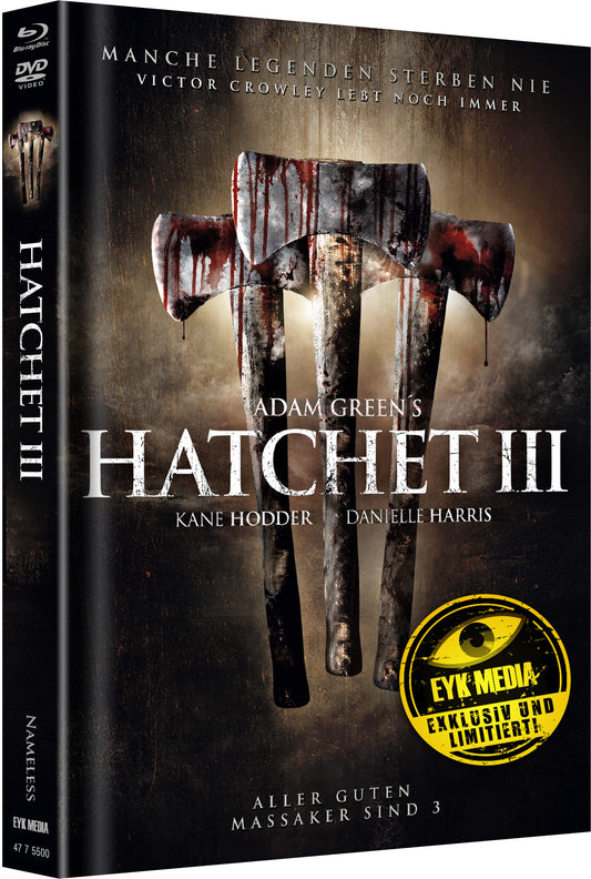 HATCHET 3 MEDIABOOK COVER B