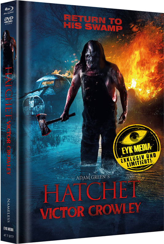 HATCHET 4 VICTOR CROWLEY MEDIABOOK COVER A