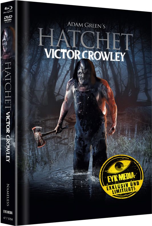 HATCHET 4 VICTOR CROWLEY MEDIABOOK COVER B