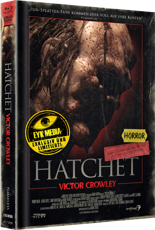 HATCHET 4 VICTOR CROWLEY MEDIABOOK COVER C