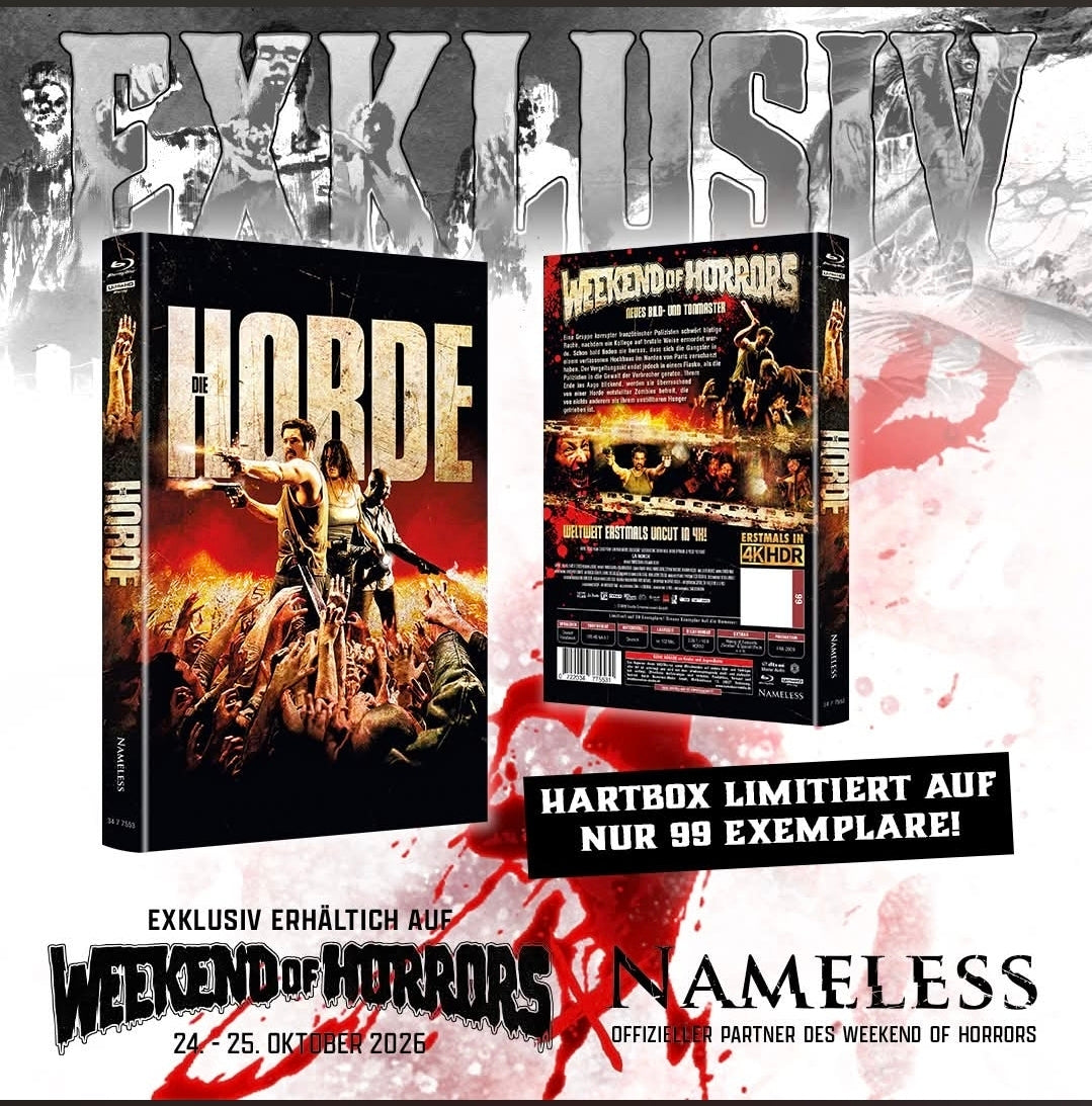 DIE HORDE - HARTBOX - WEEKEND OF HORROR EDITION - 4K-UHD/BD