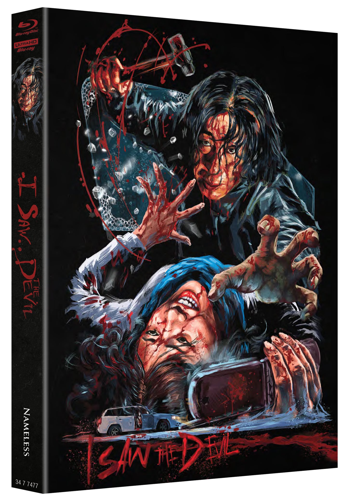 I SAW THE DEVIL - MEDIABOOK - COVER G - 4K-UHD/BD 4-DISC EDITION 2×UHD/2×BD