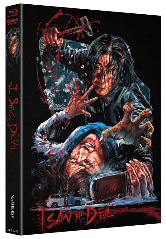 I SAW THE DEVIL - MEDIABOOK - COVER G - 4K-UHD/BD 4-DISC EDITION 2×UHD/2×BD