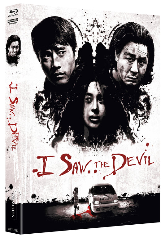 I SAW THE DEVIL - MEDIABOOK - COVER J - 4K-UHD/BD 4-DISC EDITION 2×UHD/2×BD