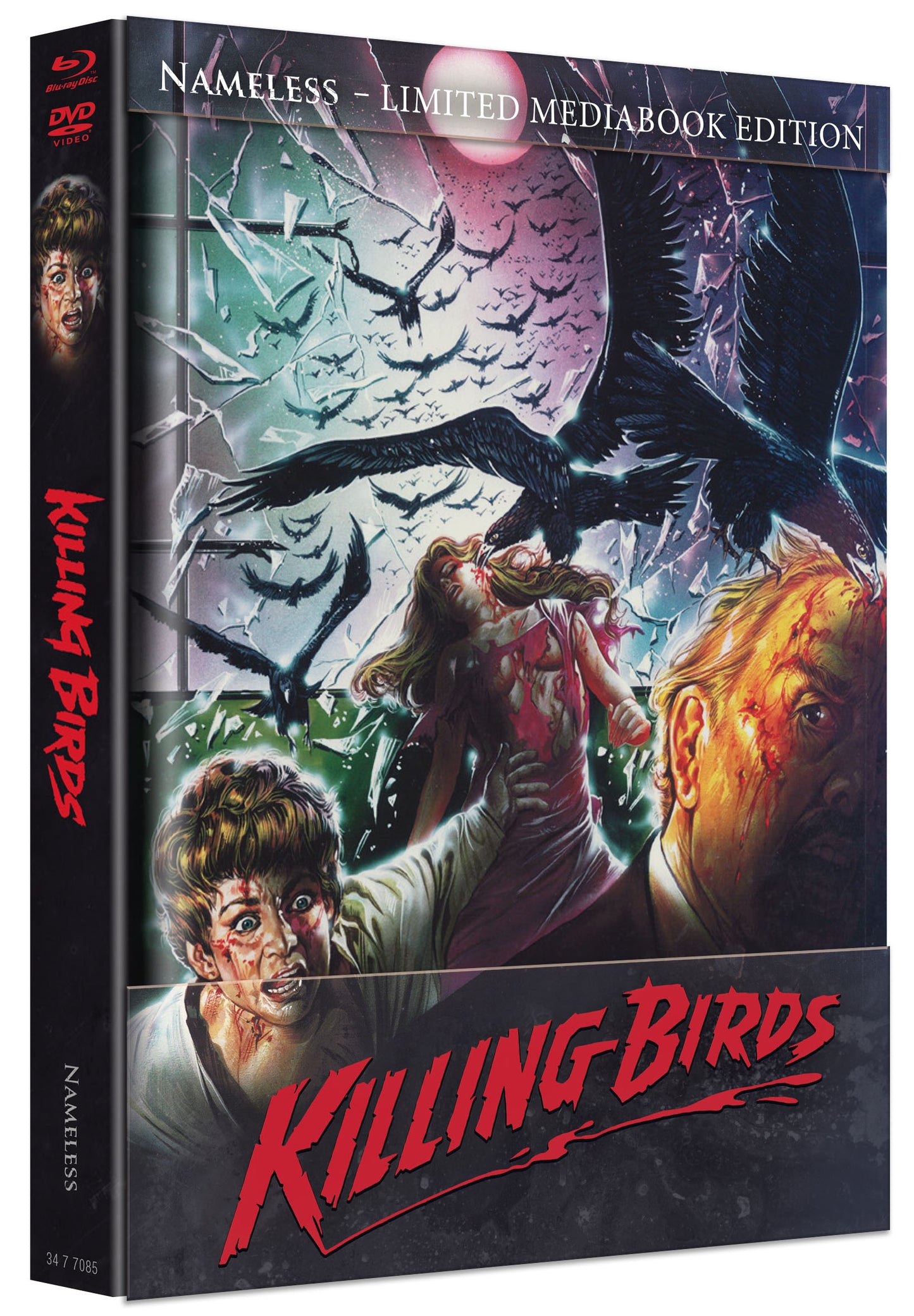 KILLING BIRDS - MEDIABOOK - COVER A - J CARD