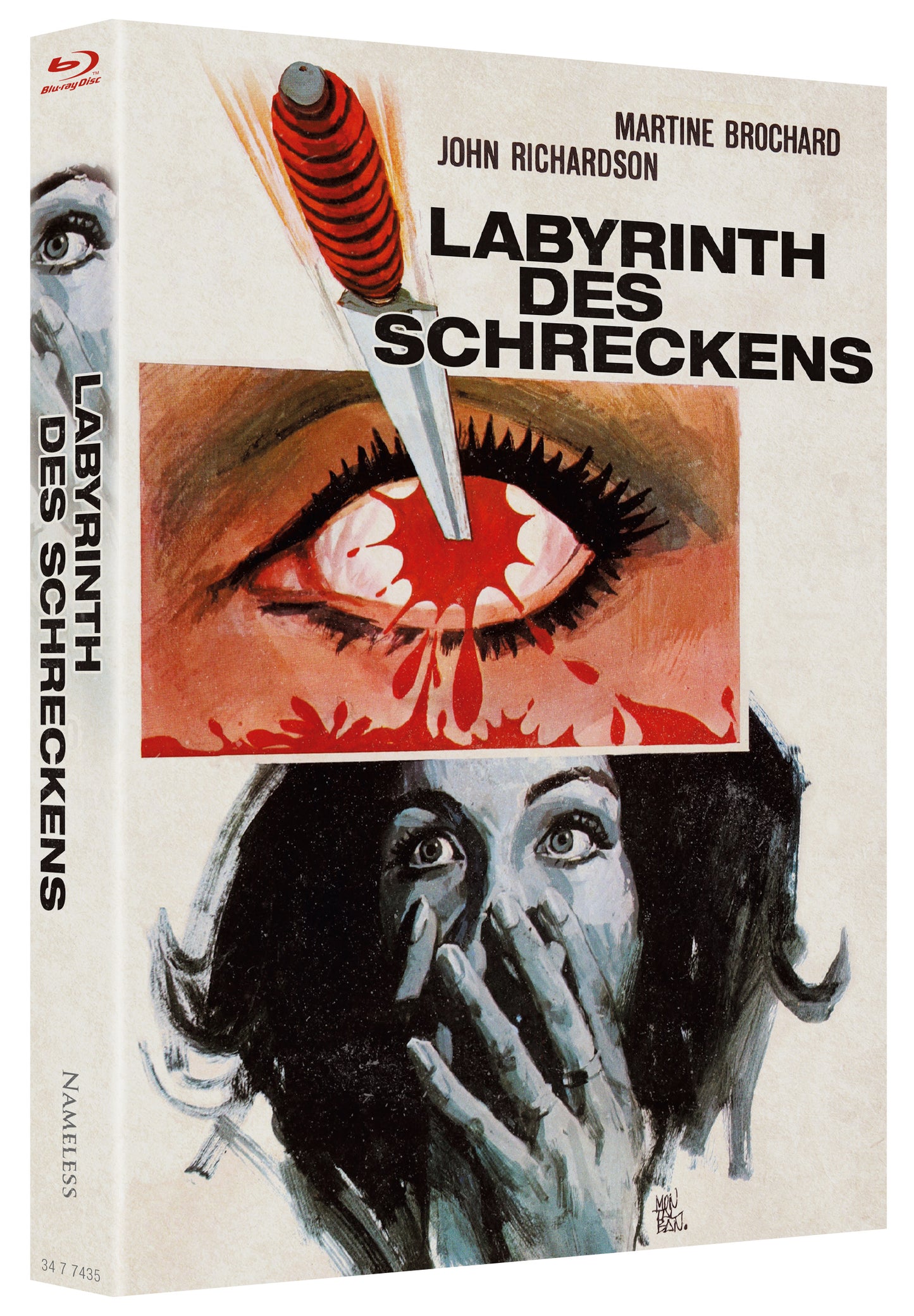 LABYRINTH DES SCHRECKENS - MEDIABOOK - COVER B - BD/DVD