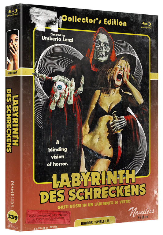 LABYRINTH DES SCHRECKENS - MEDIABOOK - COVER C - BD/DVD