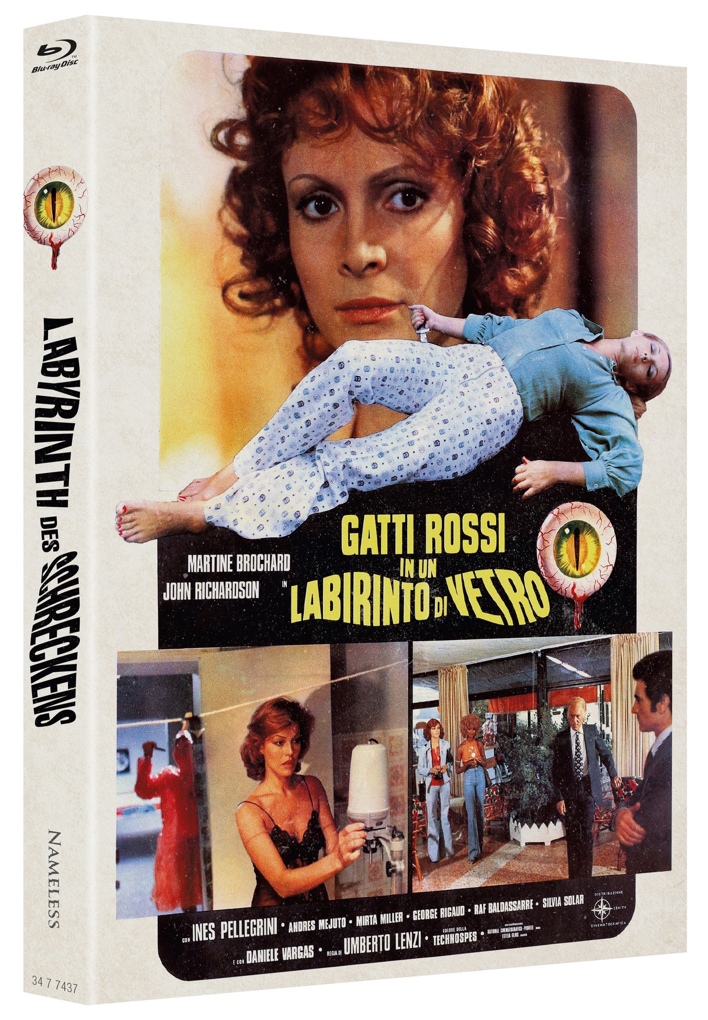 LABYRINTH DES SCHRECKENS - MEDIABOOK - COVER D - BD/DVD - SHOP EXKLUSIV